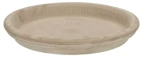 Bloempotschotel, terracotta, grijs,ø 25 cm