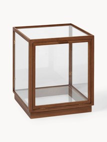 Vitrine Miru van eikenhout