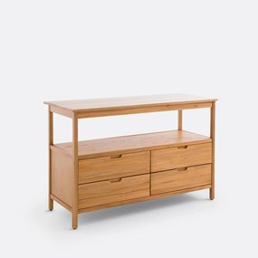 Acacia dubbel wastafelmeubel L130cm, Cheira