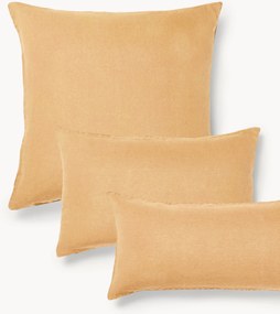 Gewassen linnen kussenhoes Airy