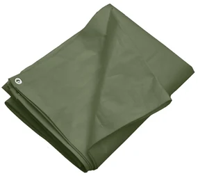 vidaXL Dekzeil 260 g/m² 6x10 m HDPE groen