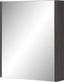 Saqu spiegelkast 60x14x70cm gebrand zwart