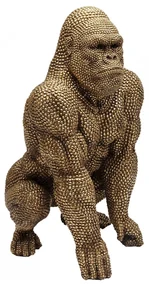 Kare Design Gorilla Gold Deco Gorilla Beeld 80 Cm