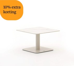 + 10% kassakorting | Loungetafel Bellagio  | Vierkant  | Tuintafel Sintered stone | 59x59cm | Kees Smit Tuinmeubelen