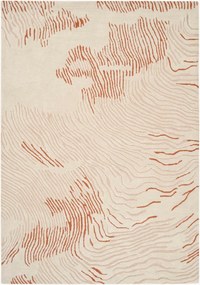 Handgeweven wollen vloerkleed Faya