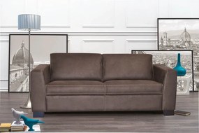 Tweedekans - 2 zitsbank - Polka - leer Colorado bruin 04