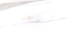 Scotland ovale tuintafel Centostone 220 x 115 cm. - Marmerlook wit