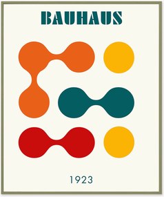 Ingelijste digitale print Bauhaus