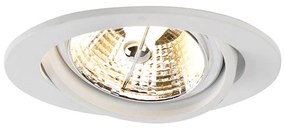 Set van 6 Moderne inbouwspot wit kantelbaar AR70 - Cisco GU10 Binnenverlichting Lamp