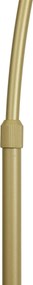 Design booglamp goud incl. LED 3-staps dimbaar - Anello