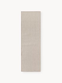 Outdoor dubbelzijdige indoor & outdoor loper Cort met zigzag patroon