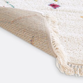 Vloerkleed in Berberse stijl, gekleurd  XL, Miro