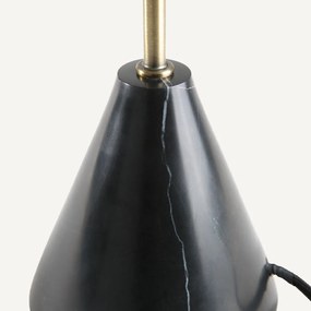 Lamp in marmer en metaal, Sophonie