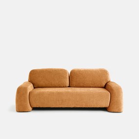 3-zits bank van dik fluweel Padang