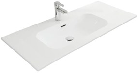 Saniclear Gera keramische wastafel 100cm met kraangat