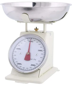 Esschert Design Weegschaal vintage crème