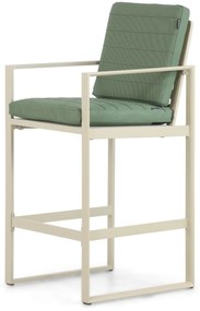 Barstoel Aluminium Taupe-naturel-bruin Lifestyle Garden Furniture Nuno