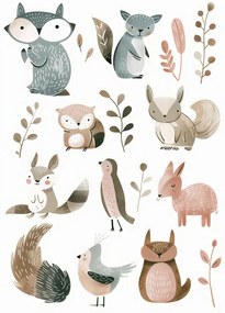 Ilustratie Cute Animals No 2, Andreas Magnusson