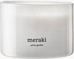 Geurkaars met 3 lonten White Garden (roos, cyclamen, cederhout)