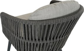 Tuinset 8 personen 300 cm Rope Grijs Santika Furniture Santika