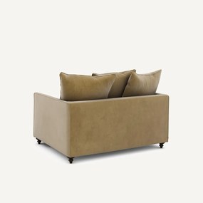 2-zits omvormbare bank van fluweel, Lazare