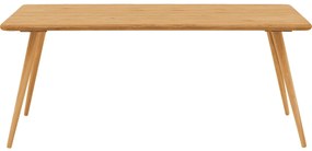 Goossens Eettafel Bjarte, Rechthoekig 220 x 90 cm