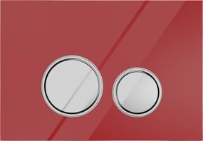 Mexen Fenix 06 spoelknop, rood - 600627