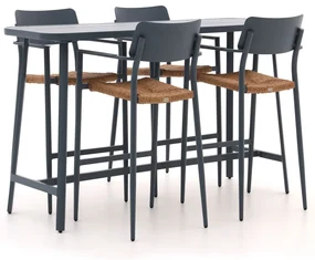 Bellagio Cino 175cm barset 5-delig stapelbaar
