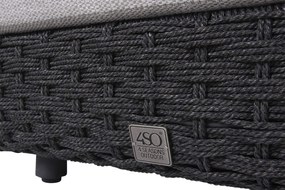 4 Seasons Outdoor Saint-Tropez loungestoel  Loungestoel    lichtgrijs weerbestendig