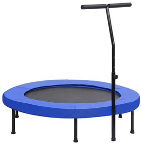 vidaXL Fitnesstrampoline met handgreep en veiligheidsmat 122 cm