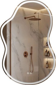 LED Spiegel UNO DOUBLE 80x55 cm