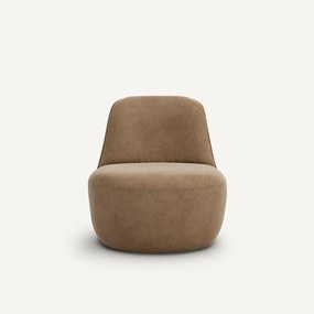 Fauteuil in stonewashed fluweel, Rosebury