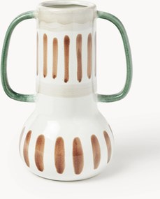 Handbeschilderde vaas Lise, H 30 cm