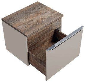 Comad Santa Fe FSC onderkast 60cm taupe eiken