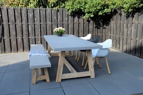 The Outsider Tuintafel - Judy - Beton Look - 180x100x77 cm - The Outsider