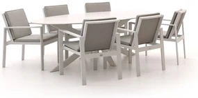 Bellagio Vezzano/Furato ellips 240cm dining tuinset 7-delig