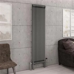 Eastbrook Imperia 2 koloms radiator 45x180cm 1487W metaal