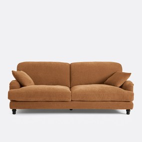 3 of 4-zitsbank van mêlée polyester, Noon