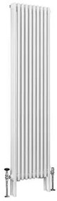 Eastbrook Imperia 3 koloms radiator 45x180cm 2623W wit glans