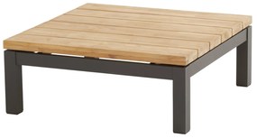 Capitol lounge tuintafel 90x90xH35 cm antraciet teak 4-Seasons Outdoor