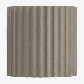 Barein Led Aluminium Wandlamp Moka Bruin - Sklum