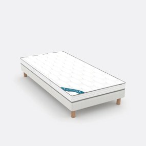 Kindermatras met 580-veren, 5 zones, stevige ondersteuning, omhullend ligcomfort