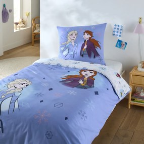 Bedset voor kinderbed, katoen, Disney Frozen Flocon