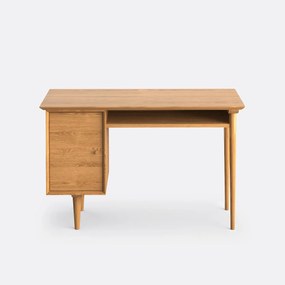 Vintage bureau met 1 opbergmeugbel Quilda