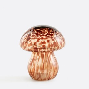 Decoratieve glazen ledlamp in paddenstoelvorm Onoki