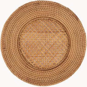 Handgemaakte placemat Classic van rotan