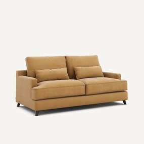 Slaapbank in linnen fluweel, ALWINE