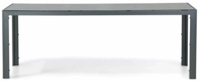 Tuinset 6 personen 210 cm Aluminium/textileen Grijs Hartman Alice/Venustas