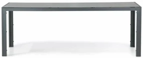 Tuinset 6 personen 210 cm Aluminium/textileen Grijs Domani Furniture Manu/Venustas