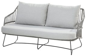 4 Seasons Outdoor Ancora loungeset antraciet Silver Grey met Strada tafel 120 x 70 cm *** SALE ***  Loungeset    antraciet weerbestendig